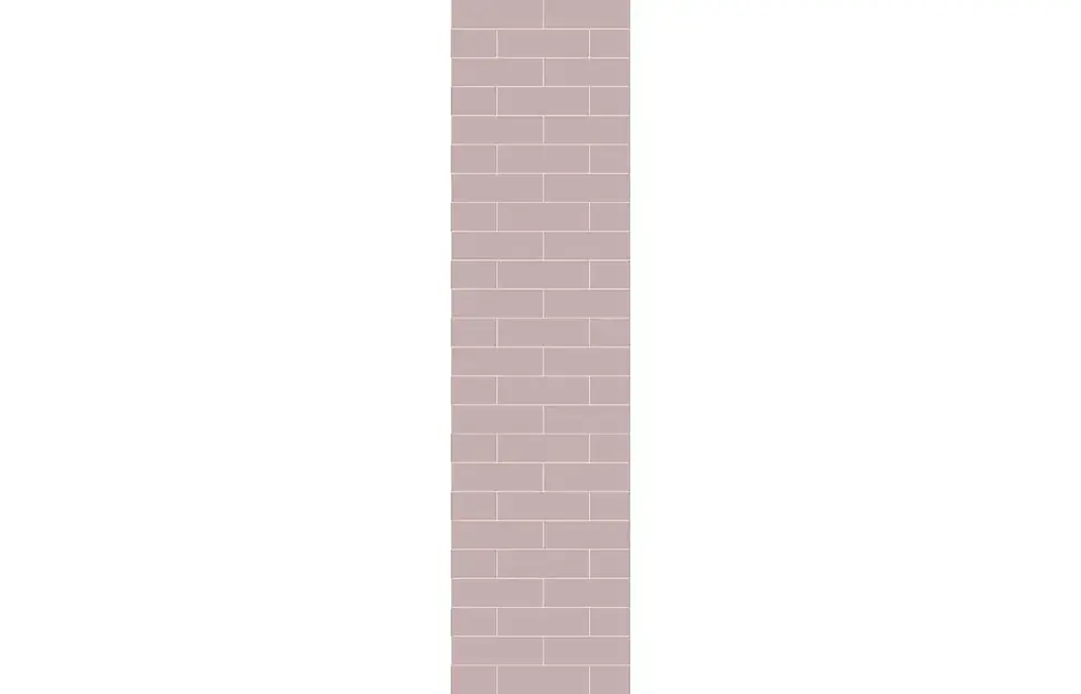 Thumbnail: Fibo Urban - Dusky Pink (Metro Brick)