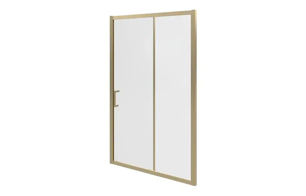 Thumbnail: Core 1400mm Sliding Door - Brushed Brass