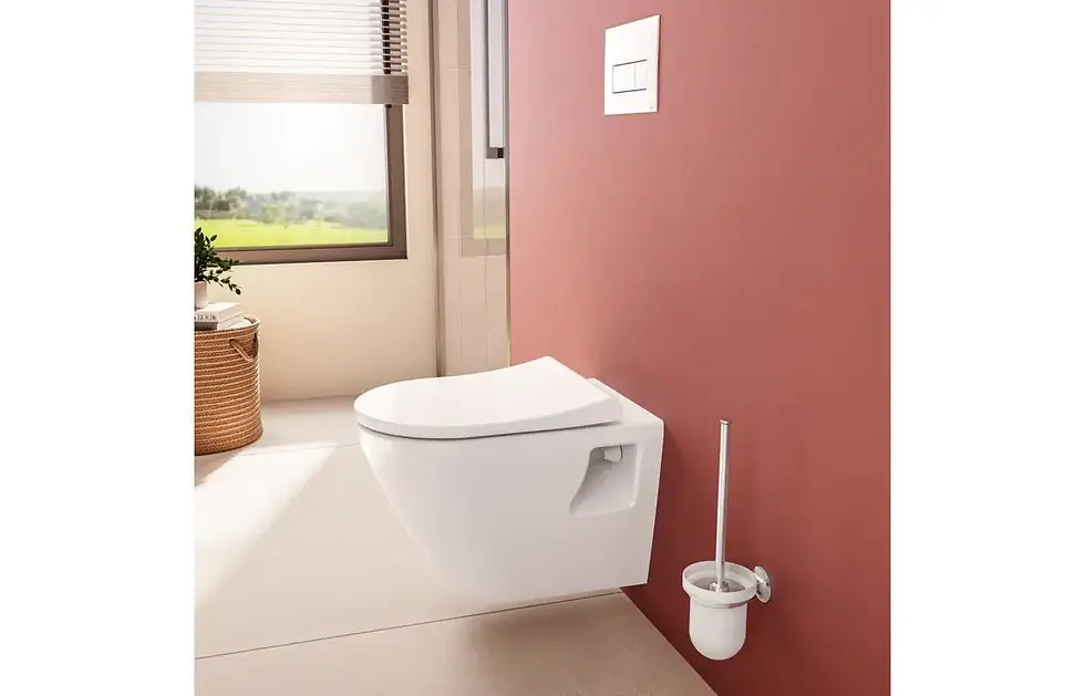 Thumbnail: VitrA Integra Rimless Wall Hung Pan Only - White