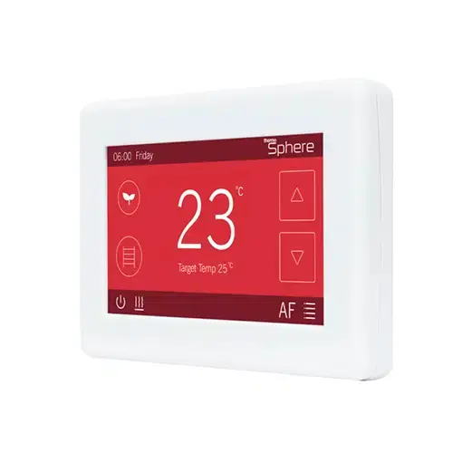 Thumbnail: ThermoSphere Dual Control Thermostat - White