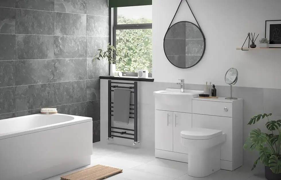 Thumbnail: Venice 450mm Vanity Unit & Basin - White Gloss