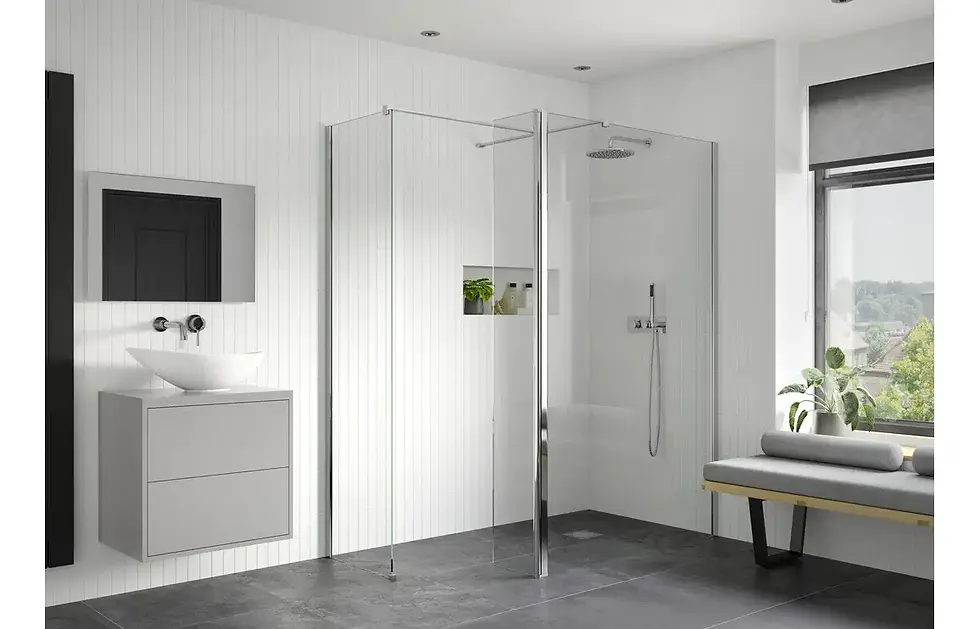 Thumbnail: Walk in Shower Glass Package