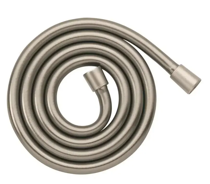 Thumbnail: Zenith Shower Hose Easyclean smooth 150cm BRUSHED STEEL EFFECT