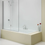 Thumbnail: Merlyn MB8 Two Panel Folding Bath Screen