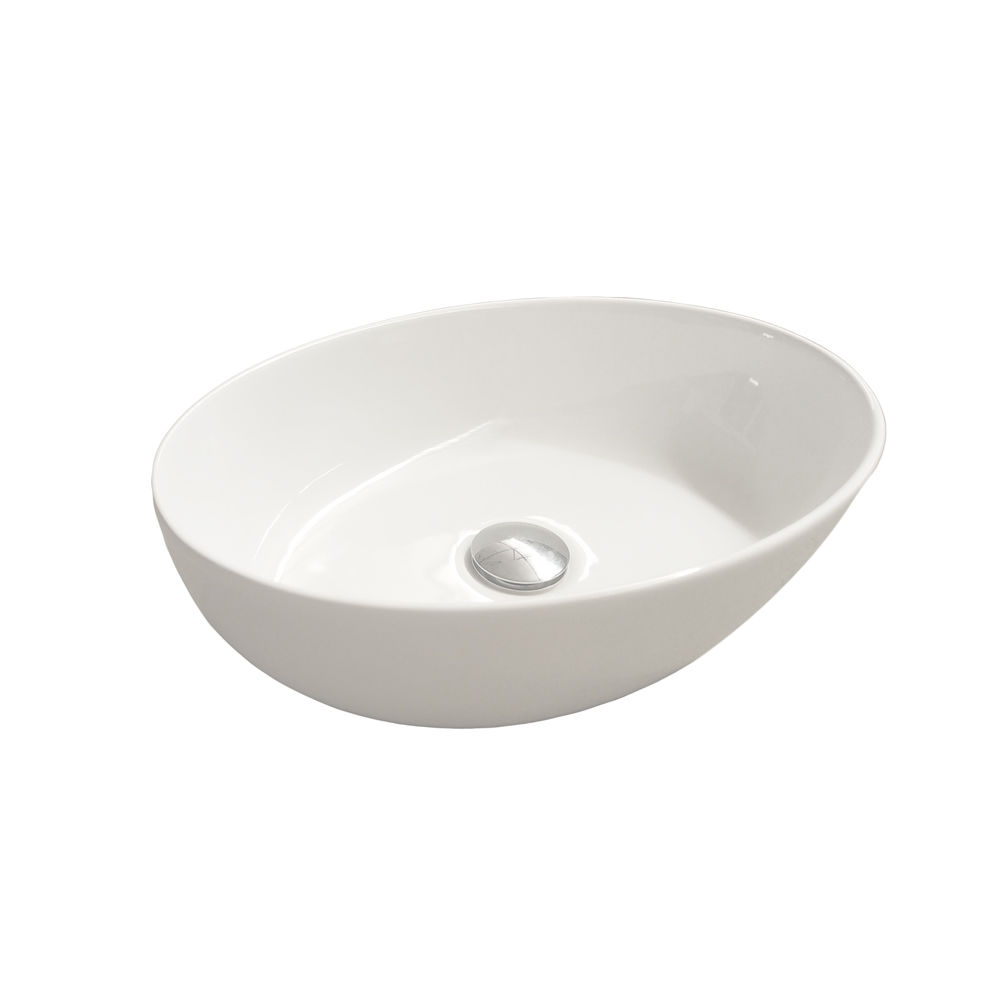 Britton Counter Pebble Basin