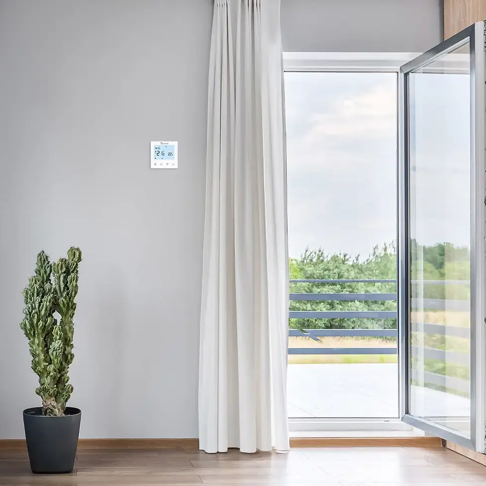 Thumbnail: ThermoSphere Programmable Control Thermostat - White