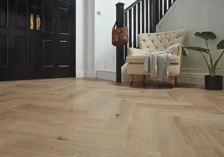 Thumbnail: Karndean Palio Korlok - Herringbone Canadian Urban Oak (pack of 24)