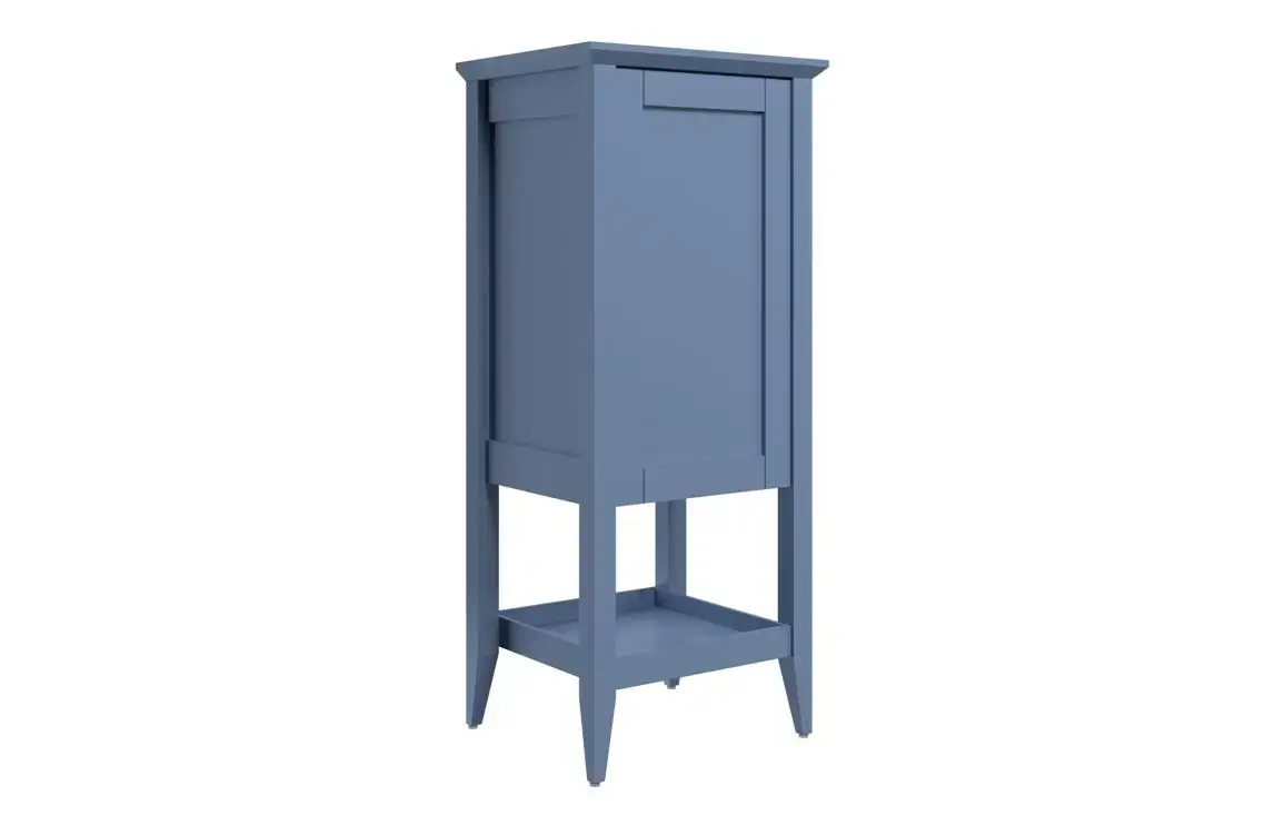 Deva 470mm Floor Standing Midi Boy Unit - Matt Misty Blue