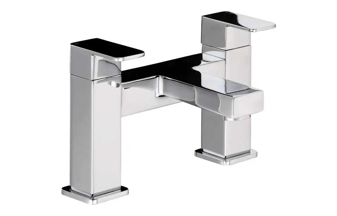 Abode Fervour Deck Mounted Bath Filler Tap - Chrome