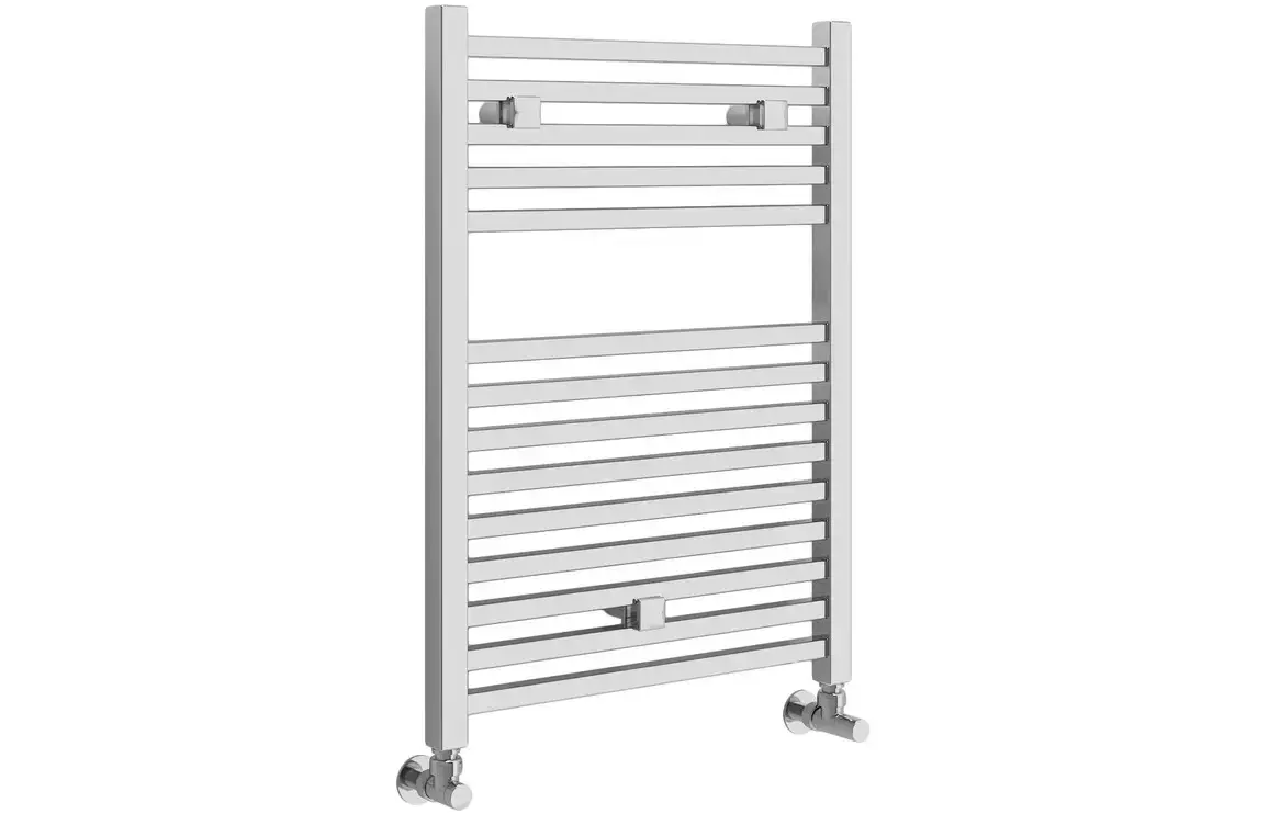 Quebec Square Ladder Radiator (500x690x30mm) - Chrome