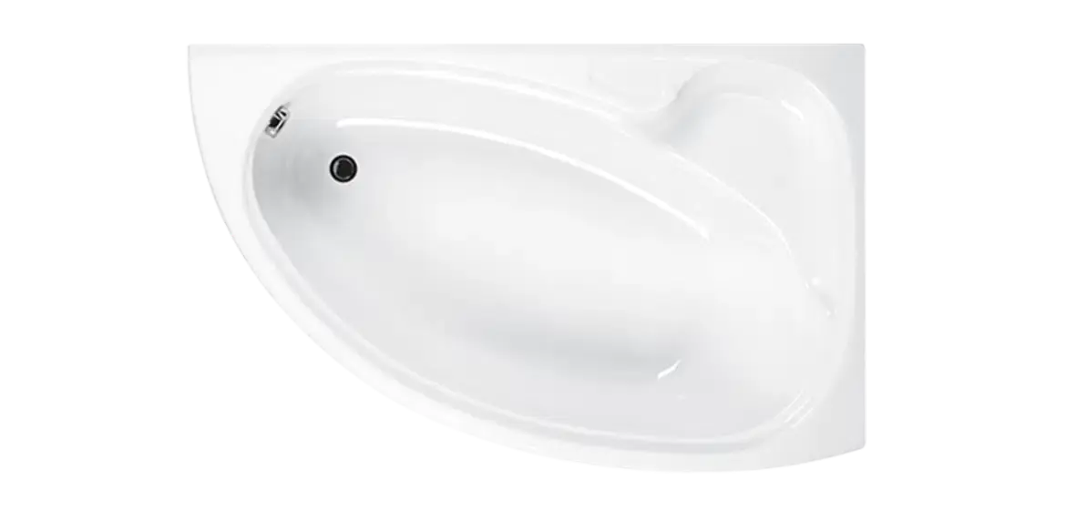 Carron Dove 1550x950mm 5mm Bath - Left Hand