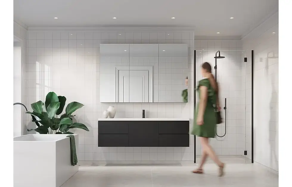 Thumbnail: Fibo Contemporary - Denver White (Tile Effect)