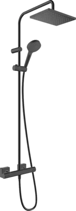 Hansgrohe Vernis Shape Showerpipe 230 1jet with thermostat Matt Black