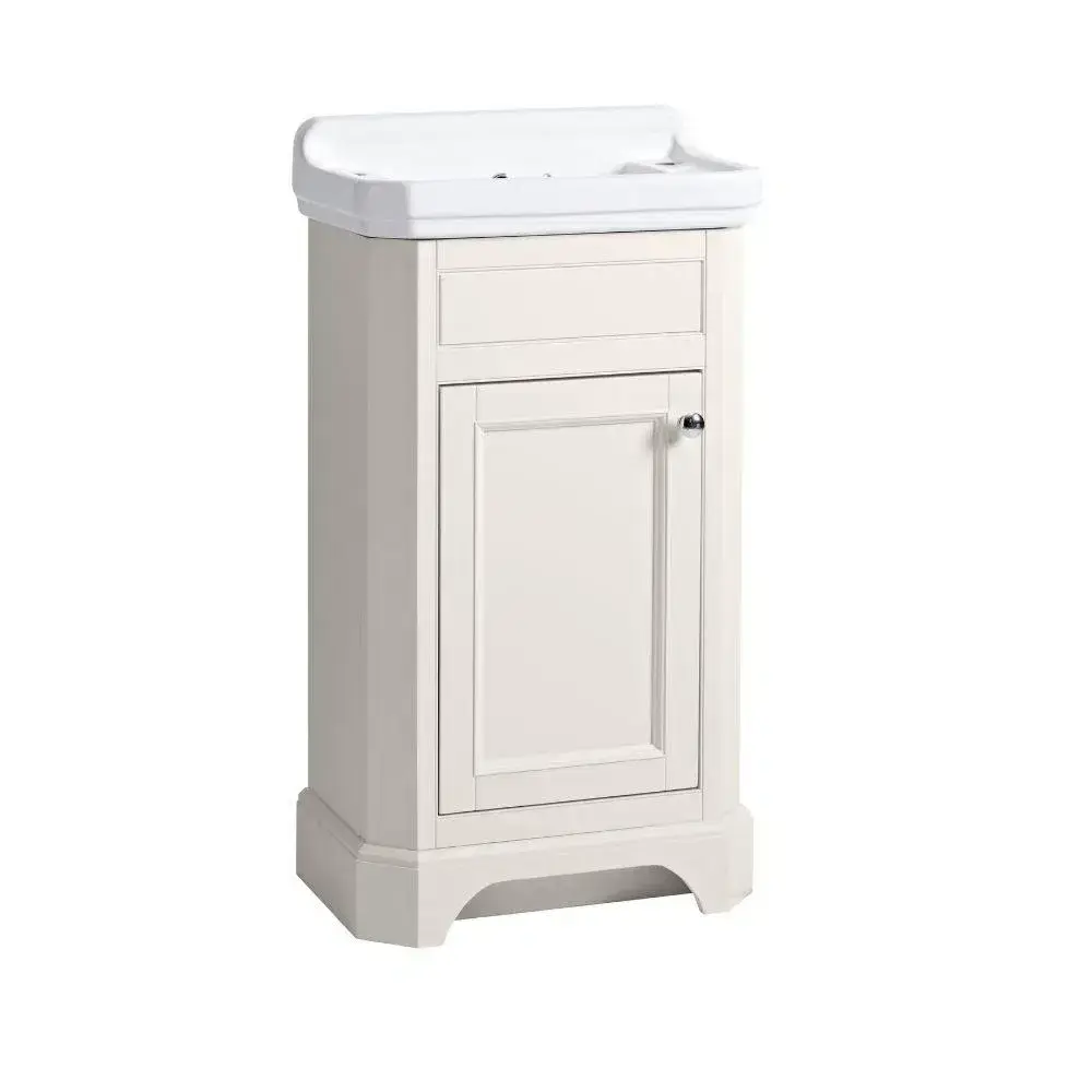 Vitoria Cloakroom Vanity Unit - Linen White