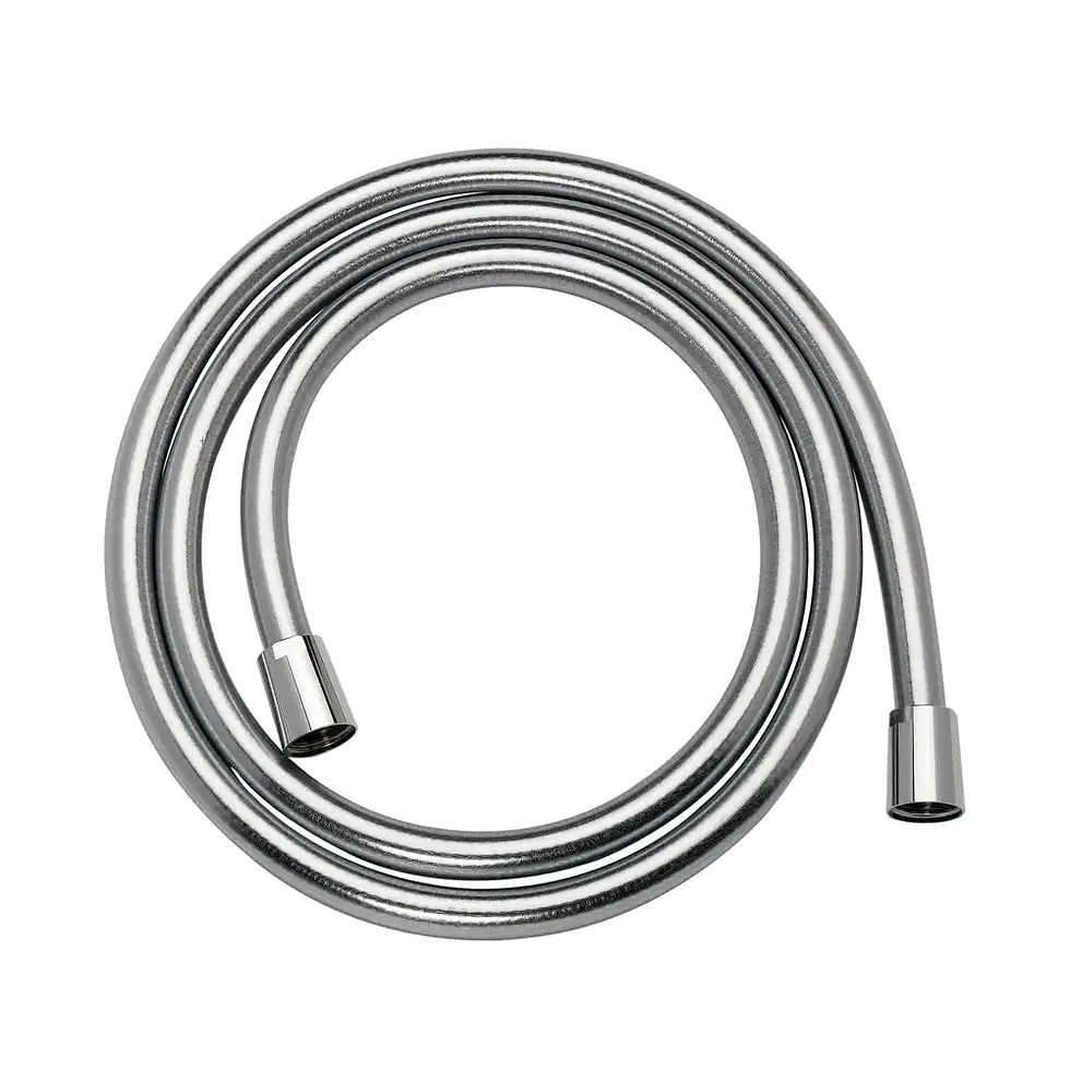 Thumbnail: Zenith Shower Hose Easyclean smooth 150cm CHROME EFFECT