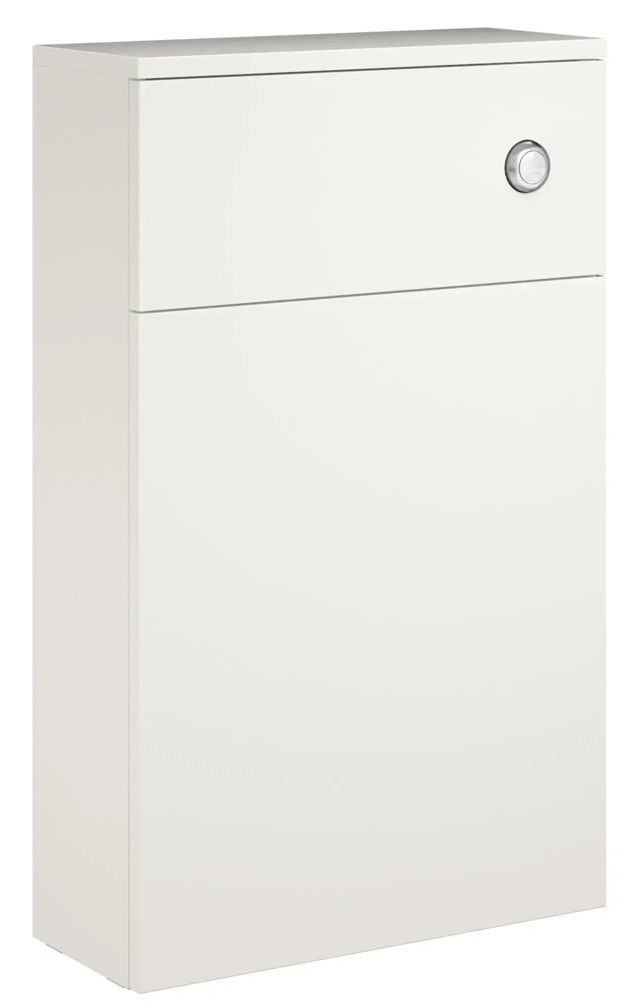 Deccado Vernas Toilet Unit 500mm with Cistern and Chrome Flush Button - White