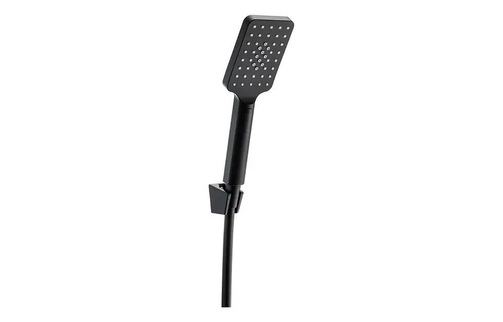 Thumbnail: Abode Aquip Deck Mounted Bath Shower Mixer Tap - Matt Black
