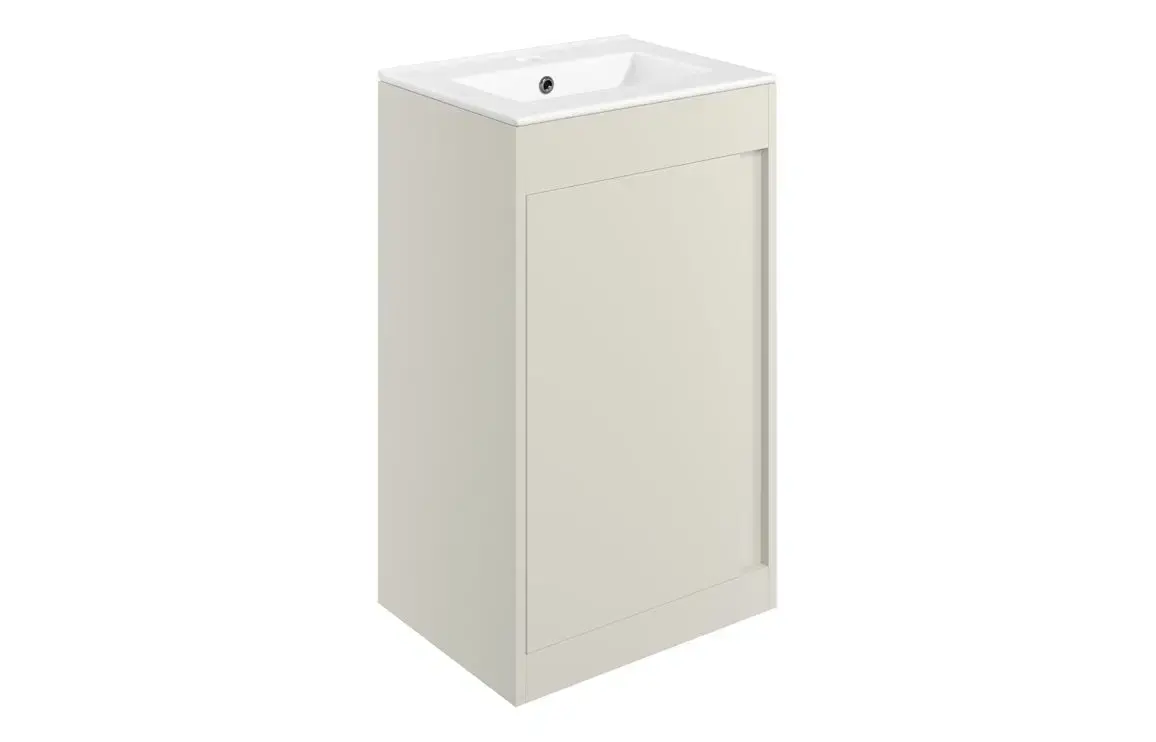 Essen 510mm Floor Standing Vanity Unit Inc. Basin - Matt Latte