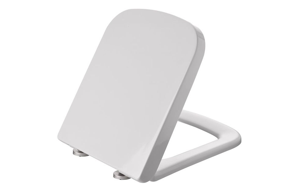 Thumbnail: Calais Rimless Back To Wall WC & Wrapover Soft Close Seat