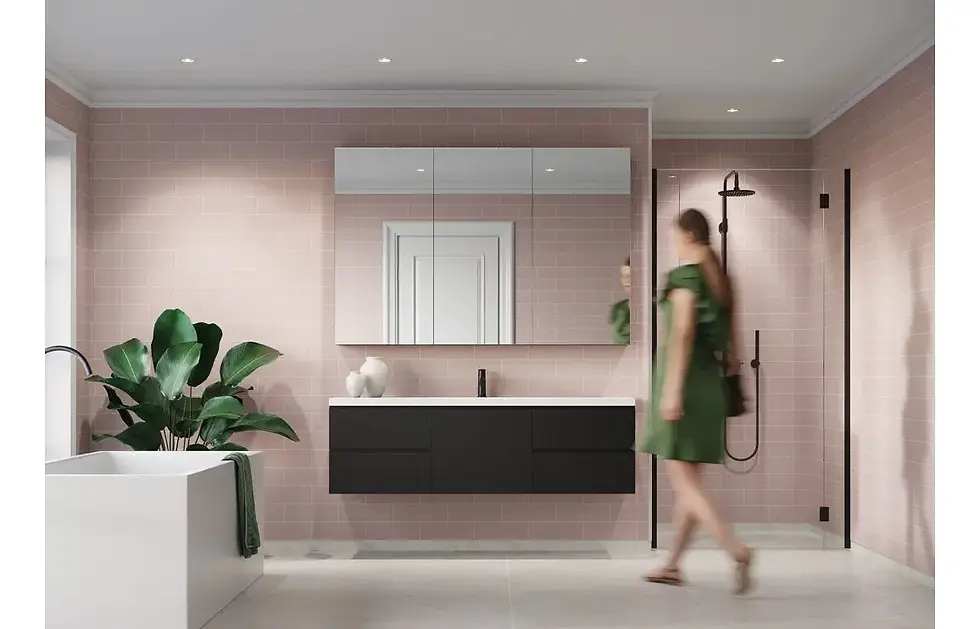 Thumbnail: Fibo Urban - Dusky Pink (Metro Brick)