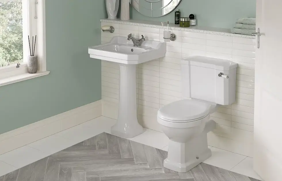 Thumbnail: Winchester Close Coupled Toilet inc Soft Close Seat (white)