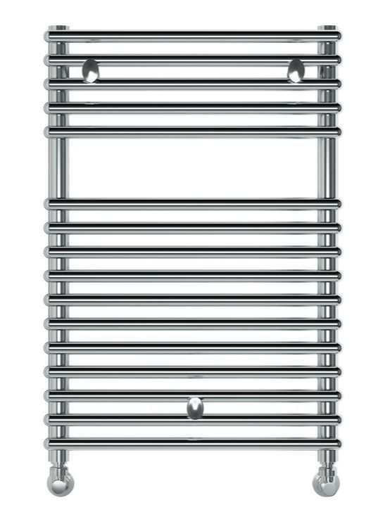 Techo Round Ladder Radiator (500x730mm) - Chrome