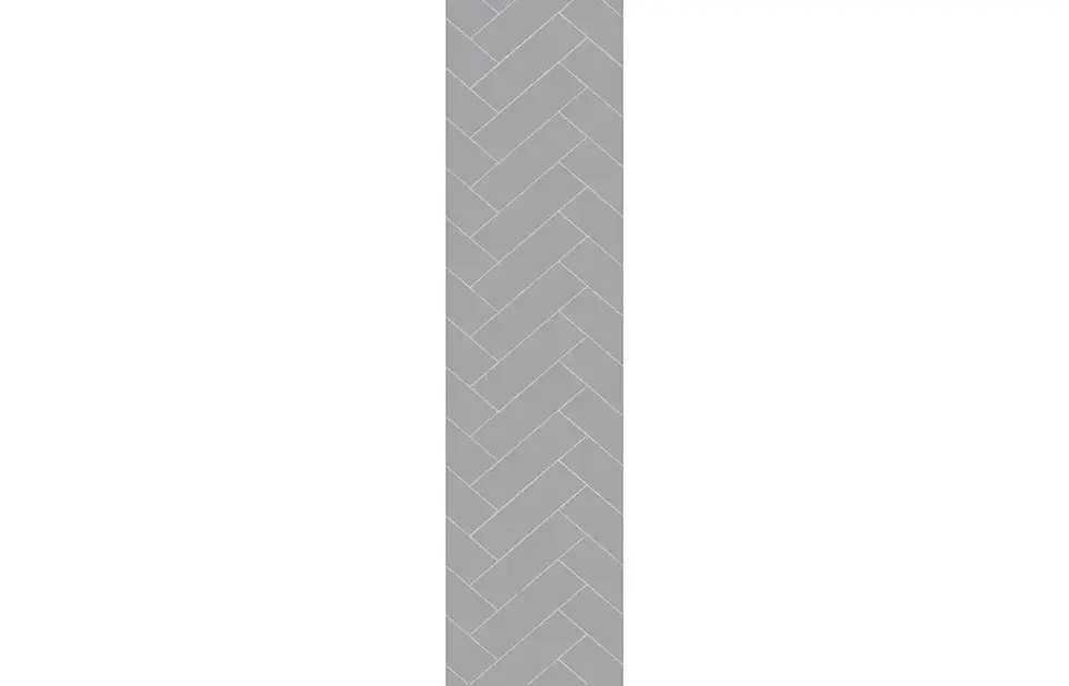 Thumbnail: Fibo Urban - Medium Grey (Herringbone)