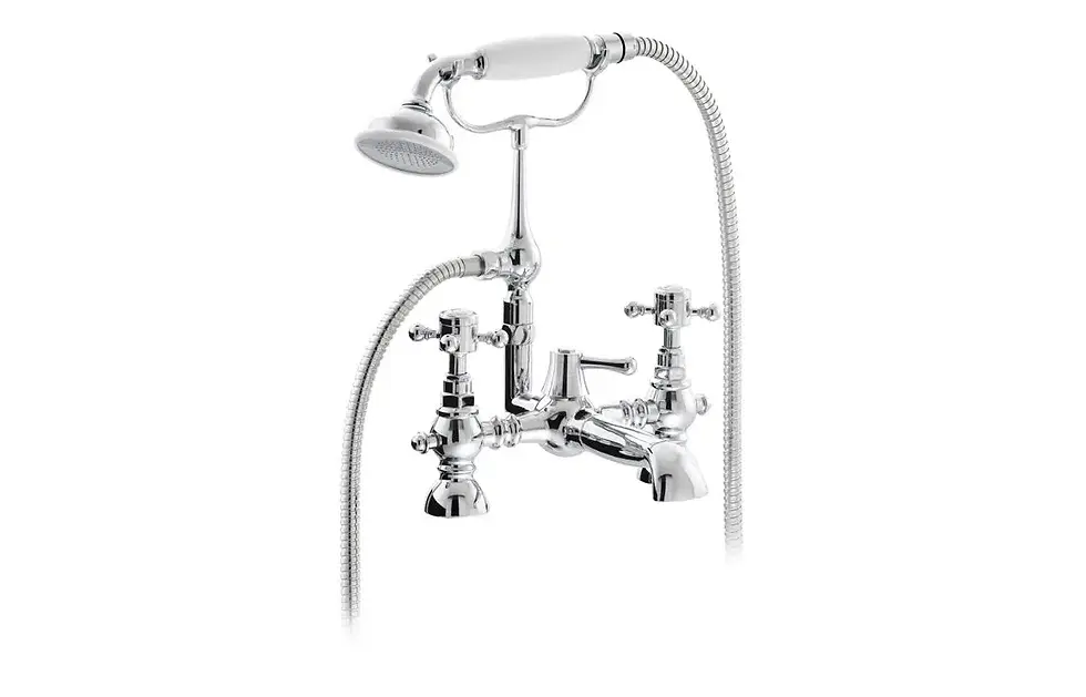 Thumbnail: Abode Sentiment Bath Shower Mixer Tap - Chrome