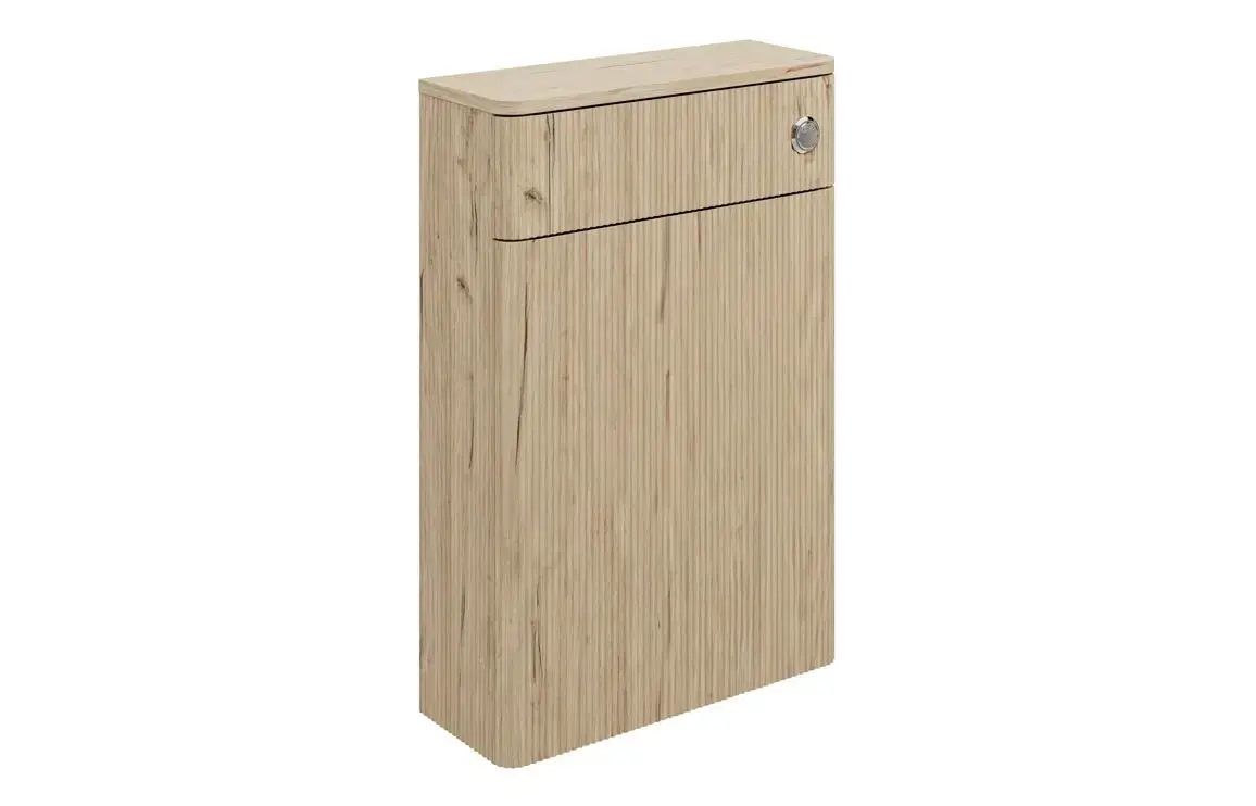 Kanton 550mm WC Unit - Textured Oak