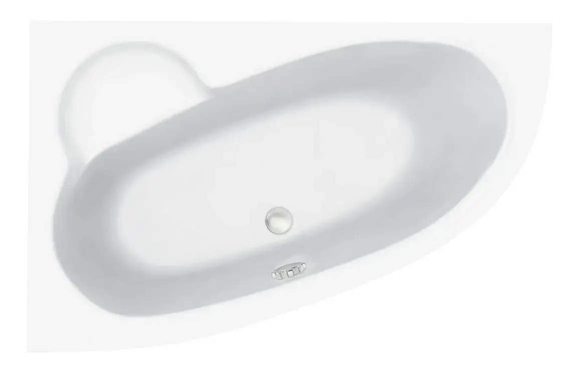 Millbrook SUPERCAST 1500x950x600mm 0TH Offset Corner Bath w/Legs (LH)