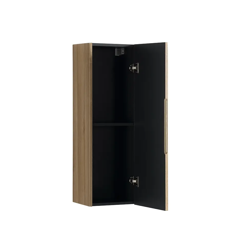 Thumbnail: Zest 900mm Flex Wall Mounted Cabinet - Classic Oak