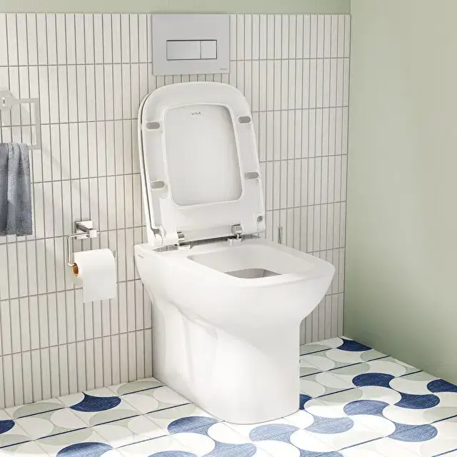 Thumbnail: VitrA S20 Back to Wall Toilet & Standard Toilet Seat