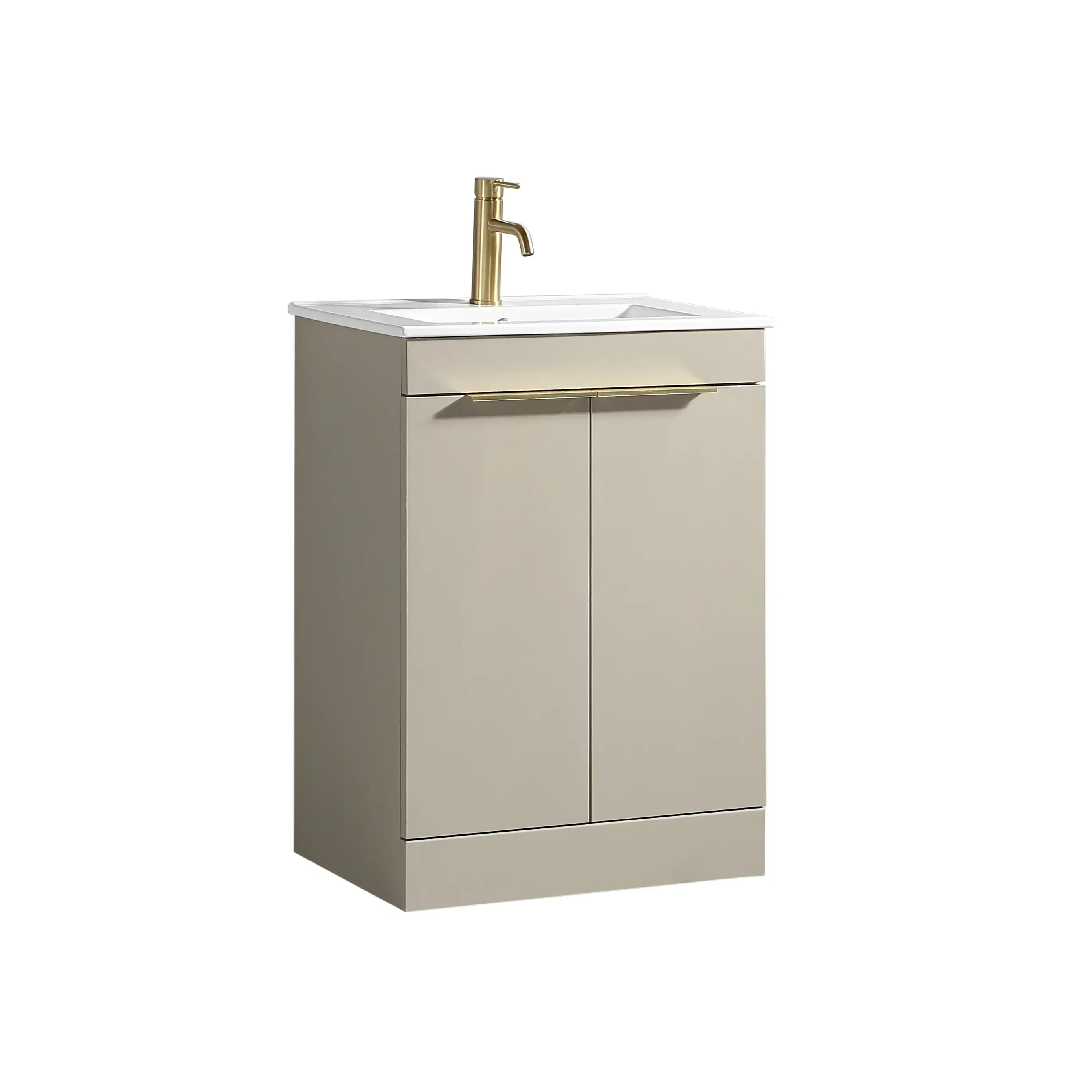 Saturn Cabinet Handle - Brushed Brass