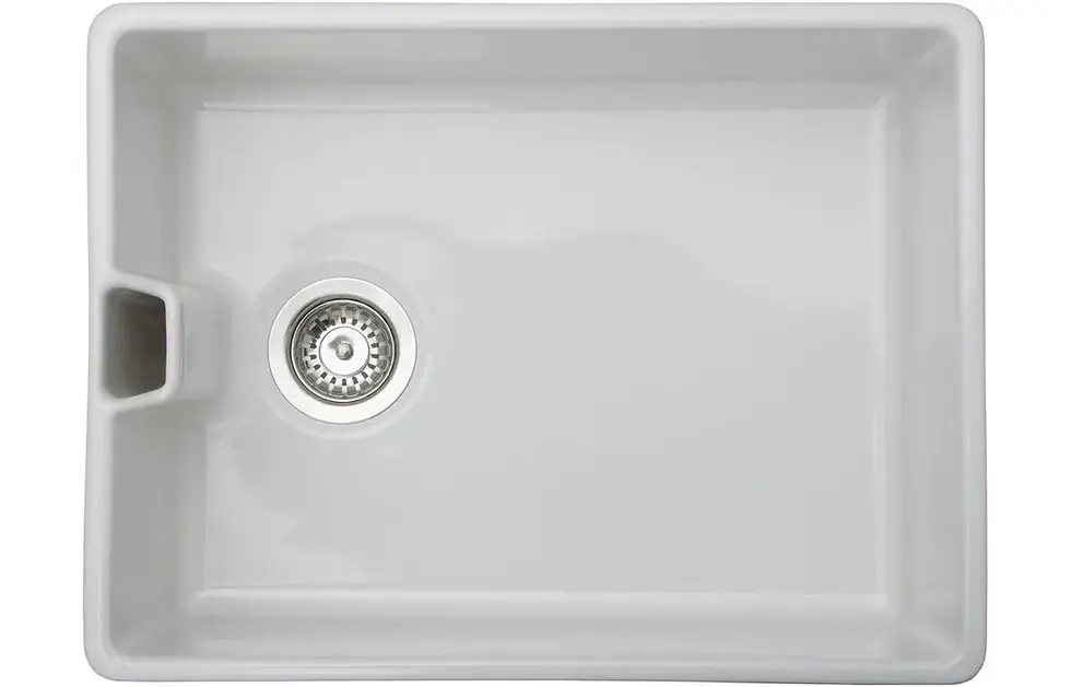 Thumbnail: Prima 1B Belfast Fire Clay Kitchen Sink - White