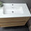 Thumbnail: Deco Cleo 600/800/1000mm Wall Hung Vanity Unit with Ceramic Basin - Oak