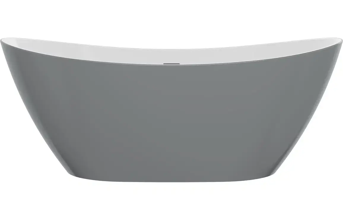Boscombe Freestanding 1700x780x690mm Bath - Grey