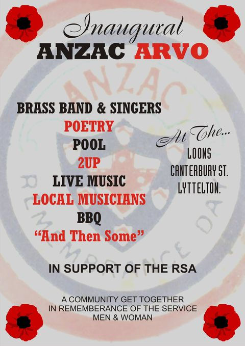Inaugural Anzac Arvo at The Loons