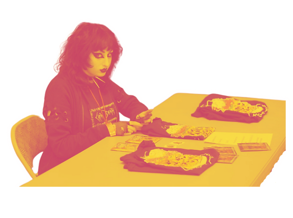 Punk Rock Swap Meet Table Vendor