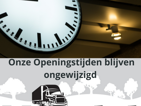 Bij ons veranderd er niets!