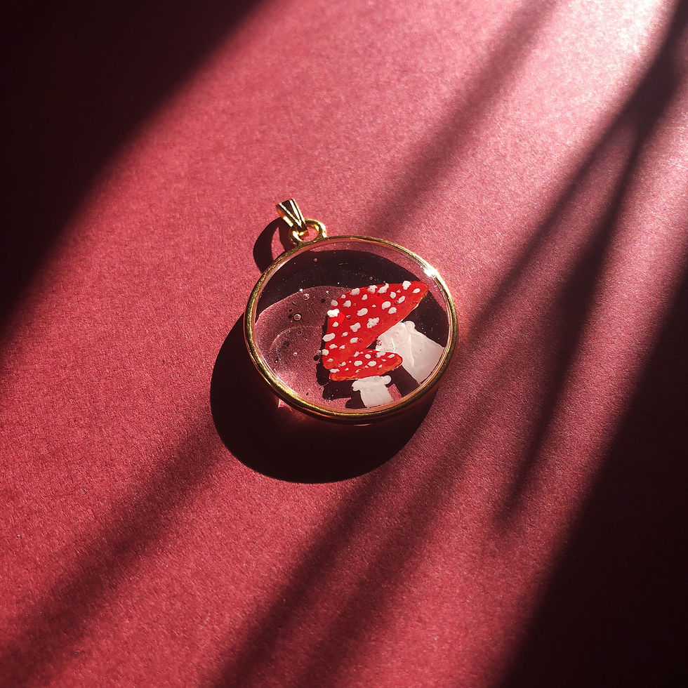 Thumbnail: Golden medallion "Mushrooms"