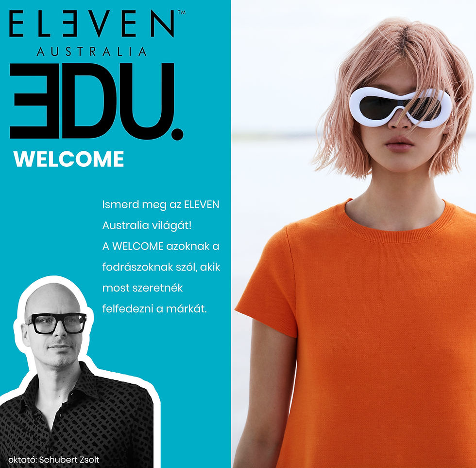 ELEVEN Australia bemutató Fróna Sándorral! Festékek, színek, termékek! + ajándék festék csomag.