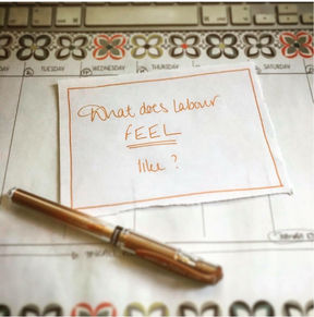 What does labour FEEL like? 