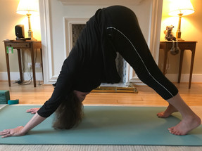 Down, Dawg! And how yoga fits perfectly with hypnobirthing