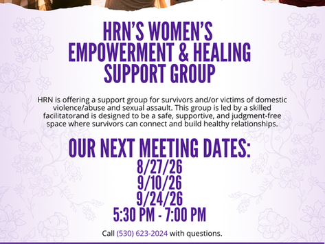HRN'S WOMEN'S EMPOWERMENT & HEALING SUPPORT GROUP
