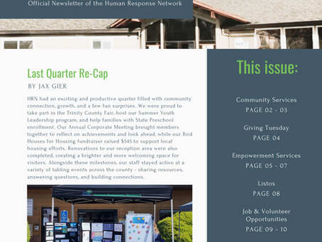 The HRN Way October 2025 - December 2025 Newsletter