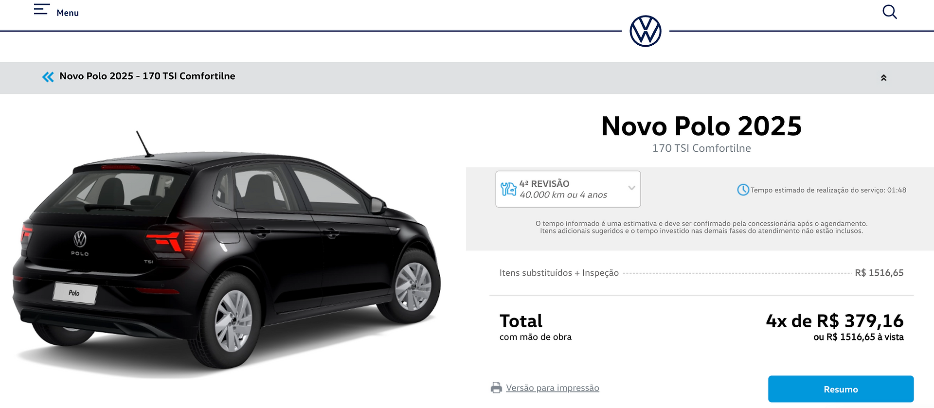 polo comfortline 2025 revisão 4