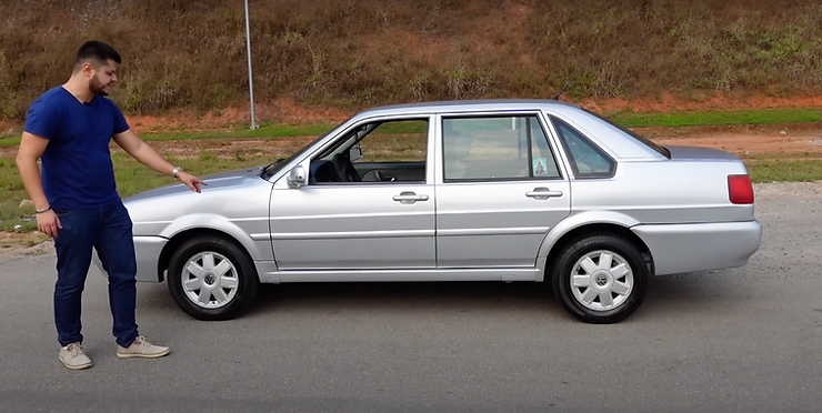 vw santana mi 2.0 2003 lateral