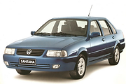 VW Santana Exclusiv Mi 2.0 8v gasolina manual 1999 frente