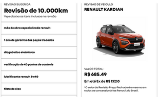renault kardian 2024 revisão 1