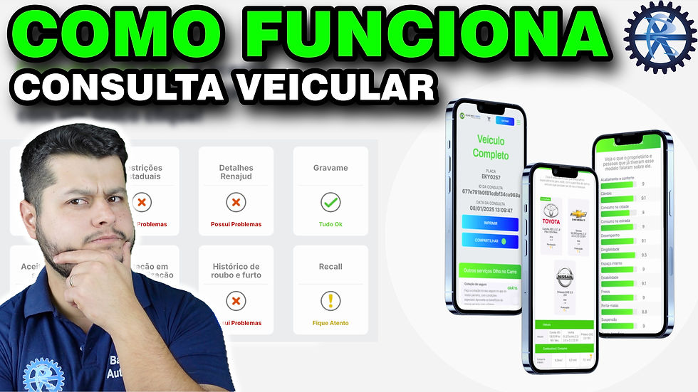 Como funciona Consulta Veicular Olho no Carro